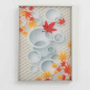 Khung Tranh Hợp Kim Hiện Đại Viền Mỏng-Nổi KT36 Màu Bạc